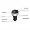 5V 3.1A Universal smartphone car charger with dual USB and LEDInterior accessories