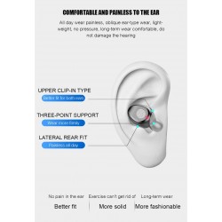 V5.0 F9 TWS Wireless Bluetooth Kopfhörer - LED-Anzeige - 2000mAh Powerbank - Headset mit Mikrofon