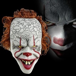 Clown Maske - Halloween Maske - volles Gesicht