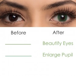 Augenfarbe wechselnde Kontaktlinsen