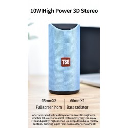Bluetooth speaker - portable wireless mini column - 3D 10W - FM TF cardBluetooth speakers