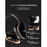 Drahtlose Bluetooth Kopfhörer - Geräuschunterdrückung - faltbar - Stereo Bass - einstellbare Kopfhörer mit Mikrofon