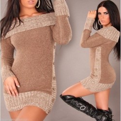 Cotton & wool - long warm sweaterHoodies & Jumpers