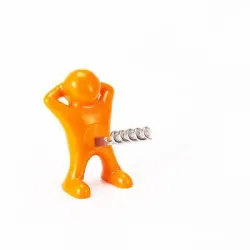 Happy man - wine bottle opener - corkscrewBar supply