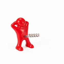 Happy man - wine bottle opener - corkscrewBar supply