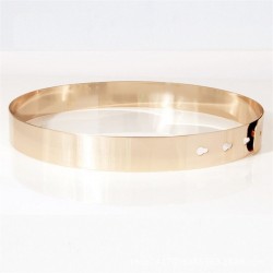 Metal chrome golden - silver beltBelts
