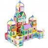 Magnet sticks with metal balls - magnetic blocks - castle building construction - educational toyEducational