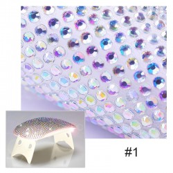 3D glänzender Aufkleber für 6W/24W UV Nageltrockner Lampe - selbstklebend