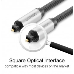 Ugreen Toslink - digitales optisches Kabel - Audioadapter 1m - 1,5m - 2m - 3m