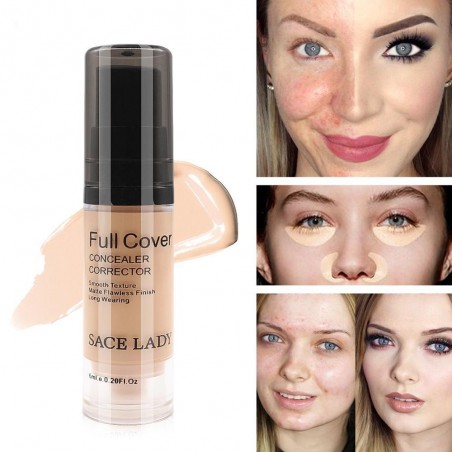 Full cover - liquid concealer makeup - smoothing - waterproof base 6mlMake-Up