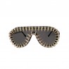 Vintage steampunk sunglasses with rivets - unisexSunglasses