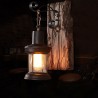 Vintage - Holz Wandleuchte - LED Licht