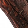 Vintage - Holz Wandleuchte - LED Licht