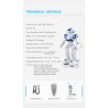 JJRC R2 RC robot Cady - IR gesture control - dancing intelligent RC toyRC Toys