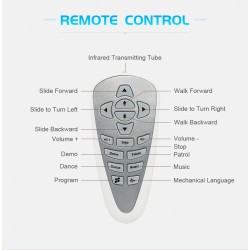 JJRC R2 RC robot Cady - IR gesture control - dancing intelligent RC toy