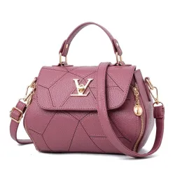 Modern design - small leather bag