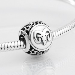 925 sterling silver - 12 constellation zodiac - beads for braceletBracelets