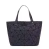 Geometrie Tote Pailletten - Spiegeleffekt - leuchtende Tasche