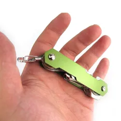 Schlüsselhalter - Aluminiumclip - Organizer - Schlüsselbund