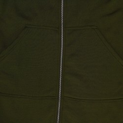 Casual oversized jacket - long hooded sweatshirt with zipper - plus sizeJackets
