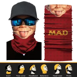 Motorcycle skull scarf - face mask - balaclava