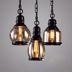 Retro iron & glass - LED lampLights & lighting