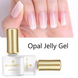 Opal Gel - Nagellack - weiß absaugen UV Poliergel 6ml